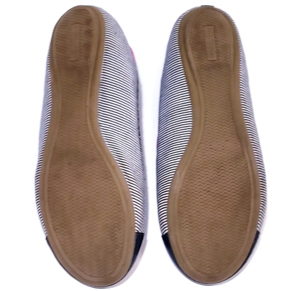 Sperry Marina Stripe Ballet Flat Boat Shoe - Picture 6 of 7